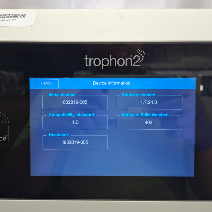 NanoSonics Trophon 2 High Level Disinfection
