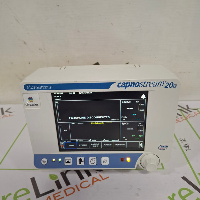 Oridion Capnostream 20P Capnography Monitor