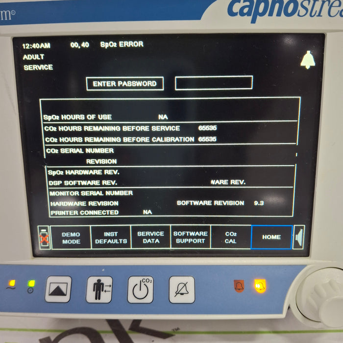 Oridion Capnostream 20P Capnography Monitor