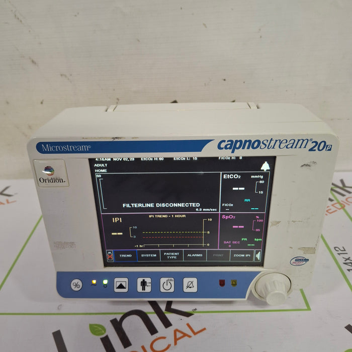 Oridion Capnostream 20P Capnography Monitor