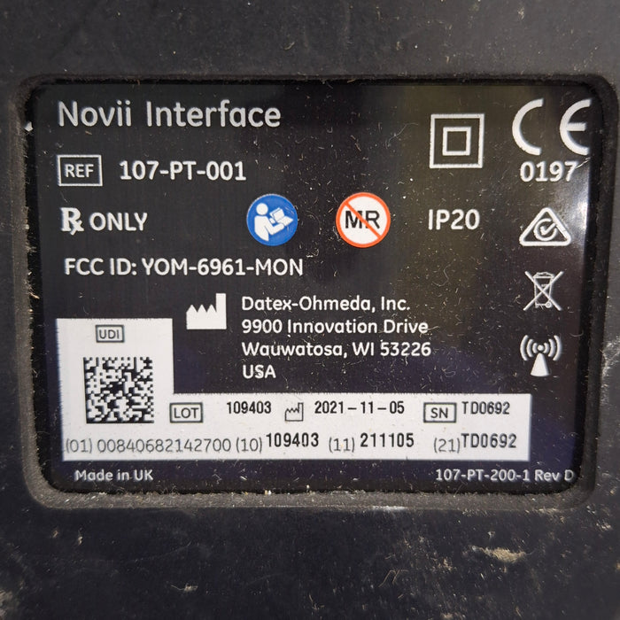 Monica Healthcare Limited 107-PT-001 Fetal Monitor