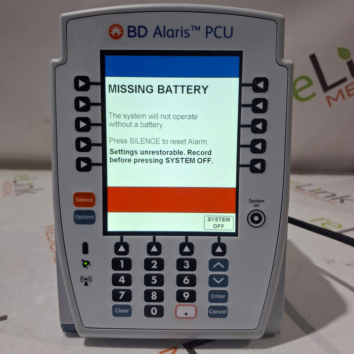 Becton Dickinson 8015 Large Screen POC Infusion Pump