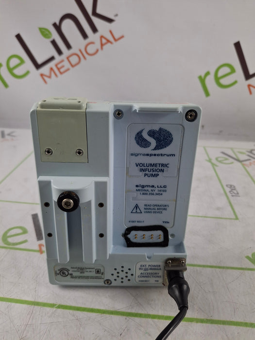 Baxter Sigma Spectrum 6.05.14 without Battery Infusion Pump