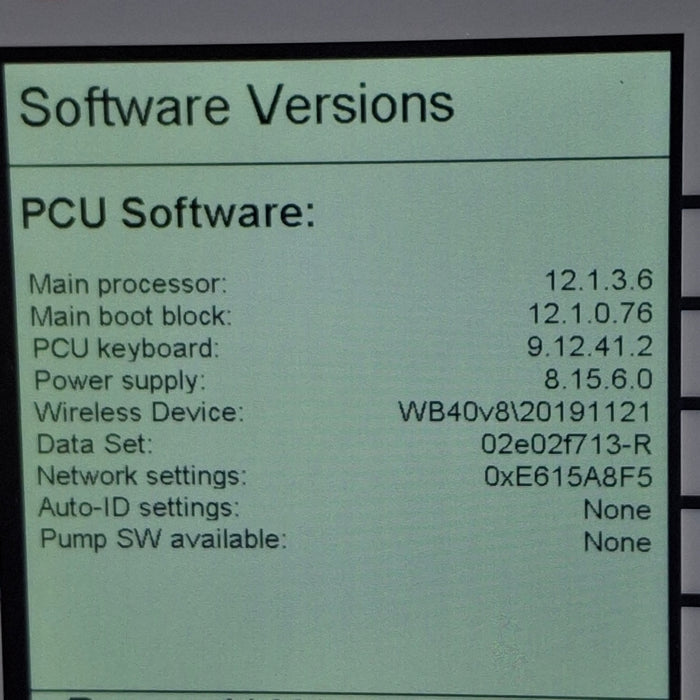 Becton Dickinson 8015 Large Screen POC Infusion Pump