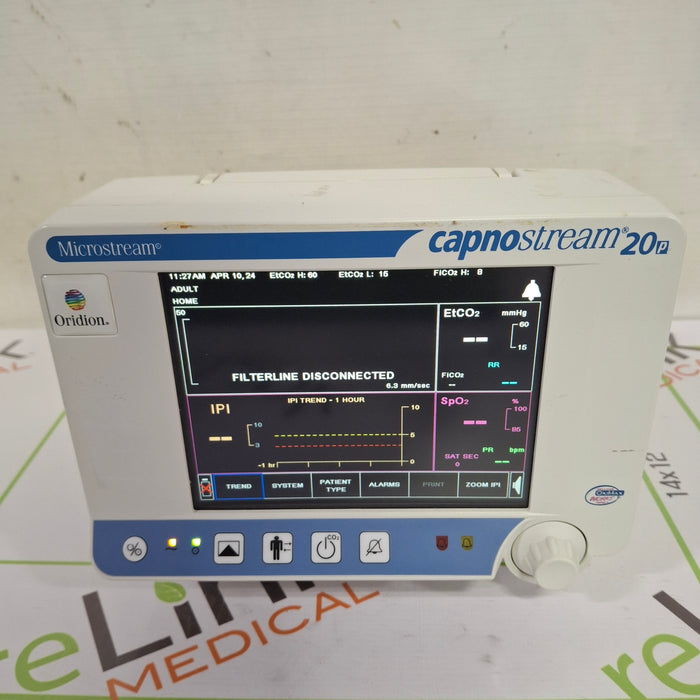 Oridion Capnostream 20P Capnography Monitor