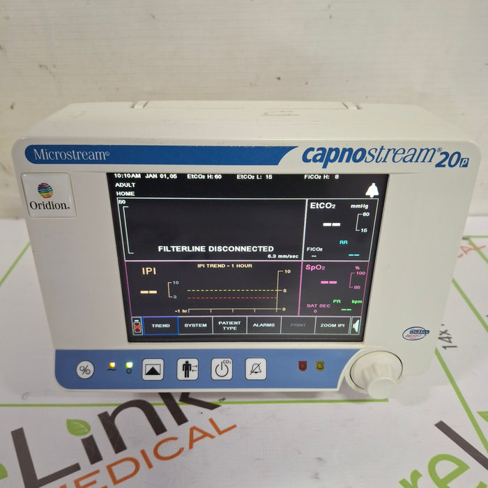 Oridion Capnostream 20P Capnography Monitor