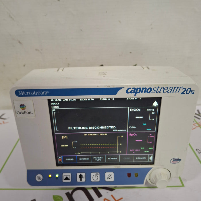 Oridion Capnostream 20P Capnography Monitor
