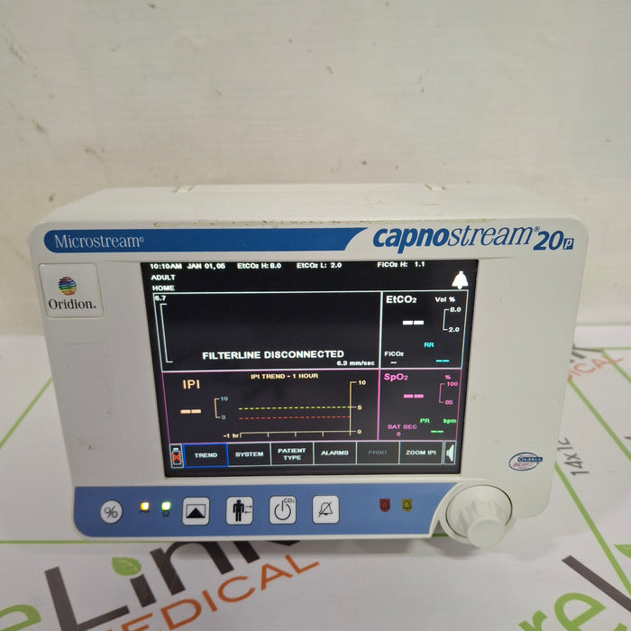 Oridion Capnostream 20P Capnography Monitor
