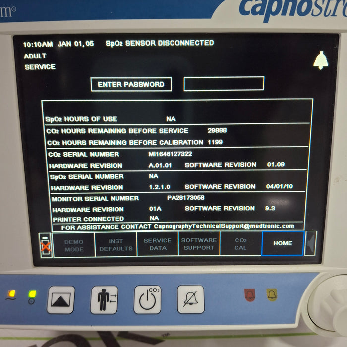 Oridion Capnostream 20P Capnography Monitor