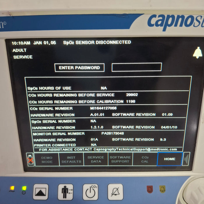 Oridion Capnostream 20P Capnography Monitor