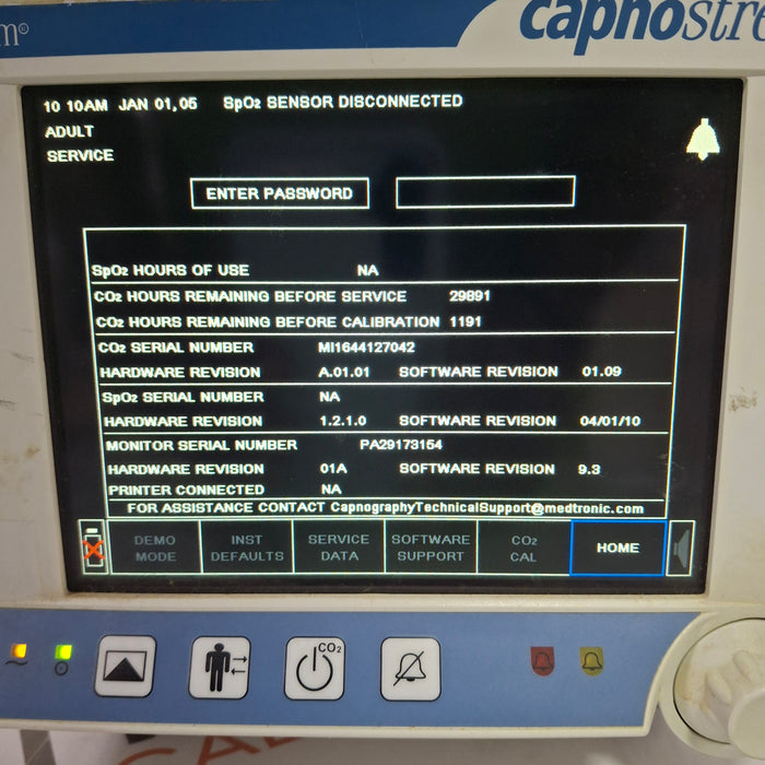 Oridion Capnostream 20P Capnography Monitor