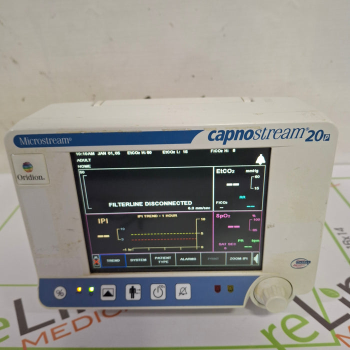 Oridion Capnostream 20P Capnography Monitor