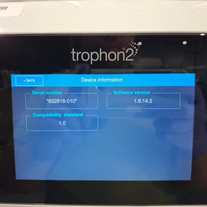 NanoSonics Trophon 2 High Level Disinfection