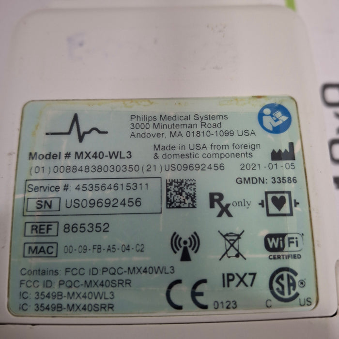 Philips MX40 WLAN S01 865352 Telemetry Transmitter