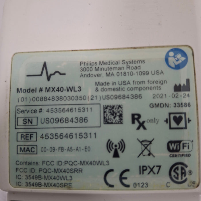 Philips MX40 WLAN S01 865352 Telemetry Transmitter