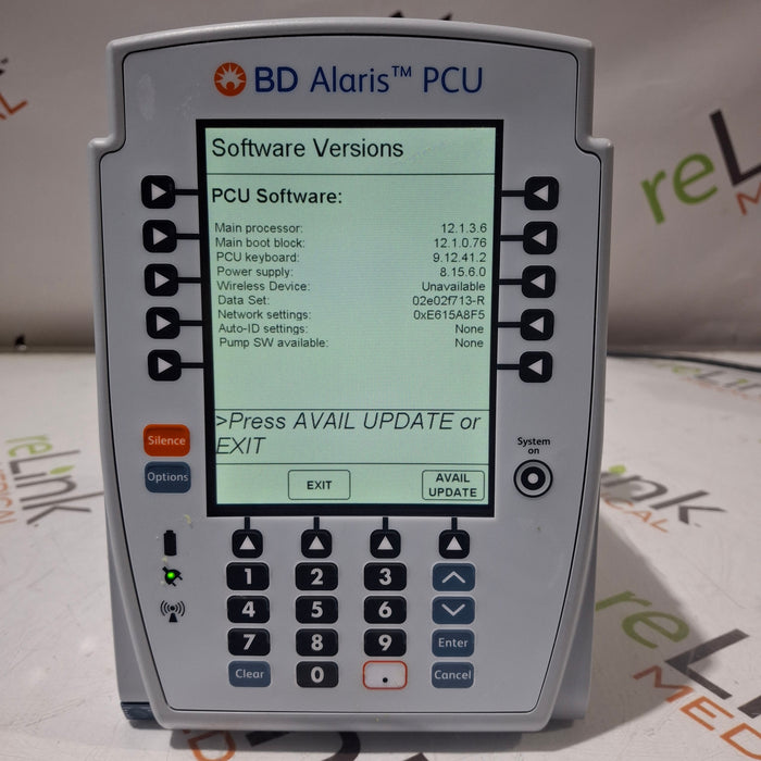Becton Dickinson 8015 Large Screen POC Infusion Pump