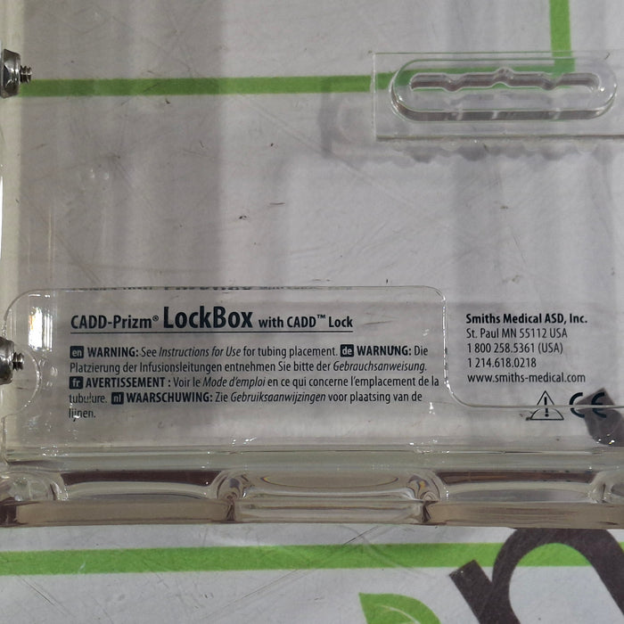 Smiths Medical Cadd Prizm Lockbox