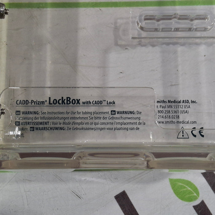 Smiths Medical Cadd Prizm Lockbox
