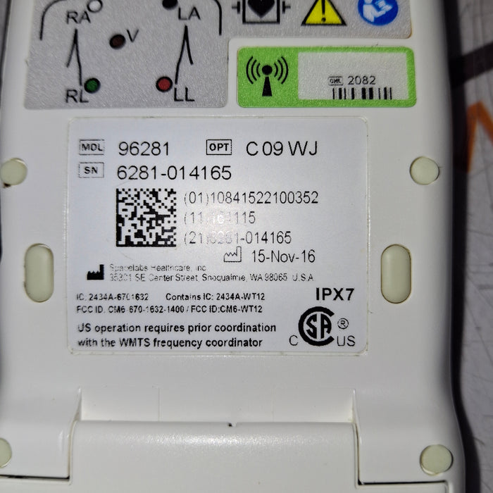 Spacelabs Healthcare Aria Telemetry Transmitter