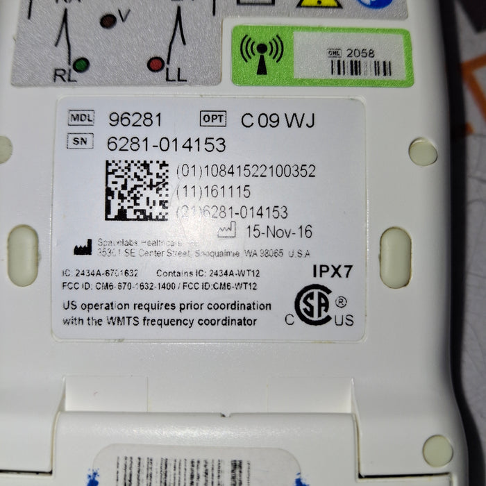 Spacelabs Healthcare Aria Telemetry Transmitter
