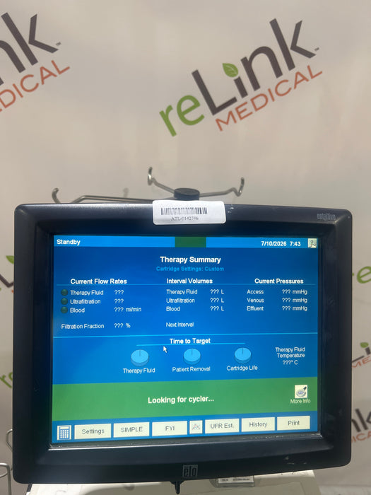 NxStage Medical Inc. System One Hemodialysis Unit
