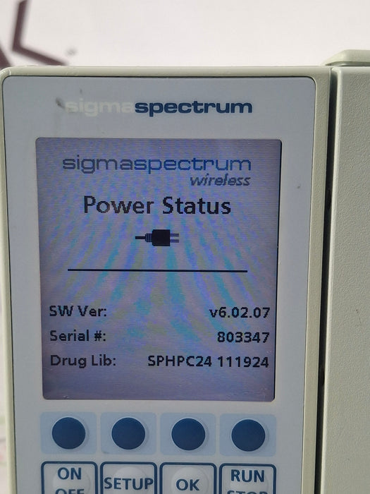 Baxter Sigma Spectrum 6.02.07 without Battery Infusion Pump