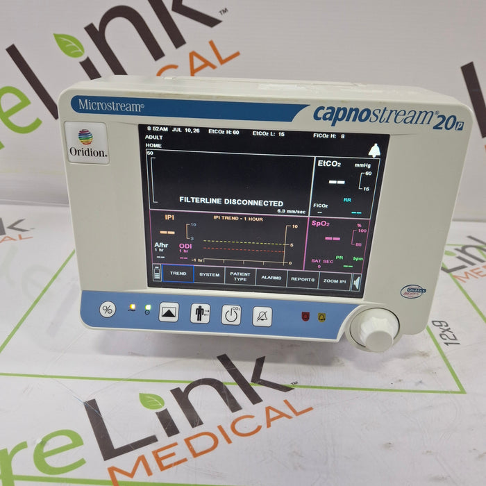 Oridion Capnostream 20P Capnography Monitor