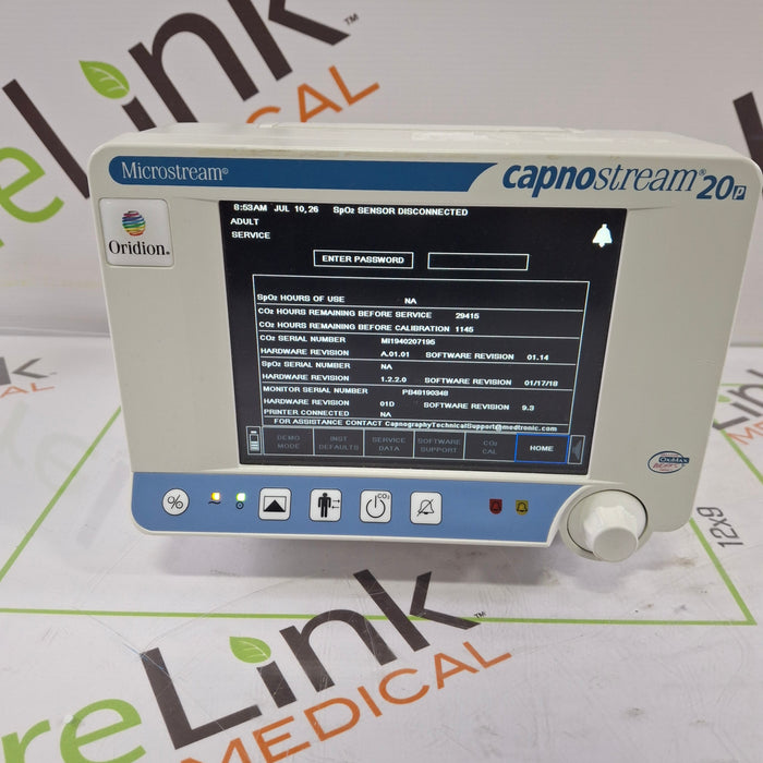 Oridion Capnostream 20P Capnography Monitor