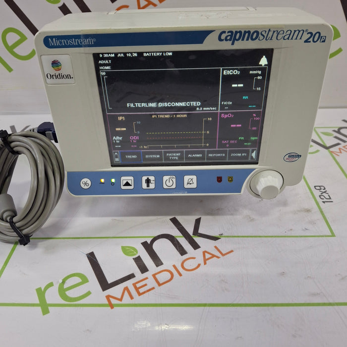Oridion Capnostream 20P Capnography Monitor