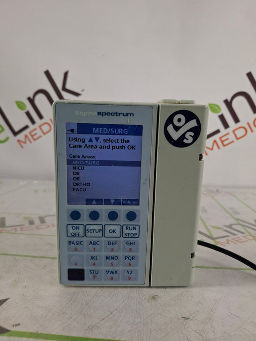 Baxter Sigma Spectrum 6.05.14 without Battery Infusion Pump