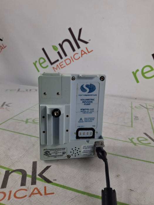Baxter Sigma Spectrum 6.05.14 without Battery Infusion Pump