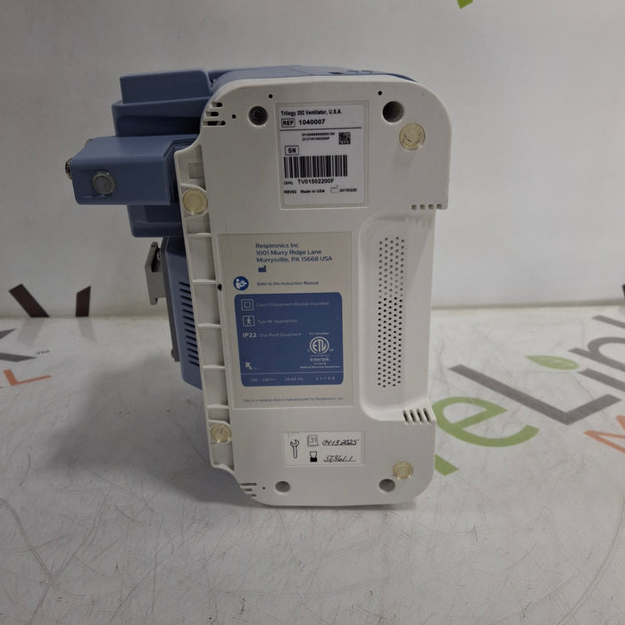 Respironics Trilogy 202 Ventilator