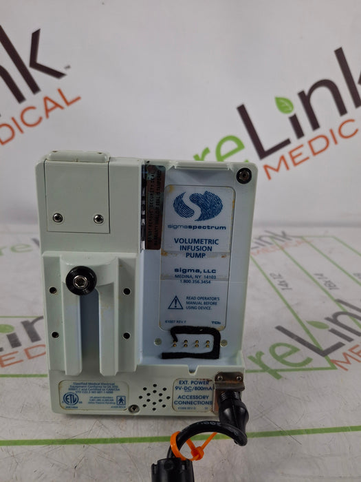Baxter Sigma Spectrum 6.05.14 without Battery Infusion Pump