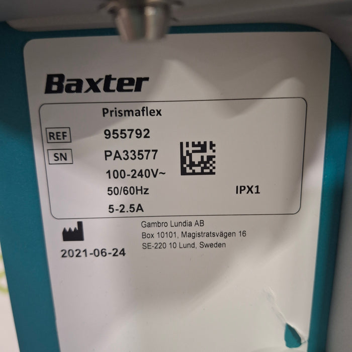Gambro Prismaflex Dialysis Machine