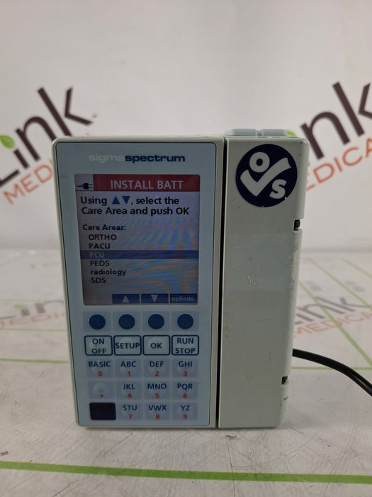 Baxter Sigma Spectrum 6.05.14 without Battery Infusion Pump