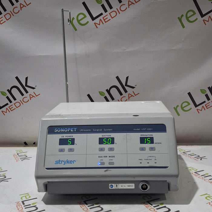 Stryker SonoPet Omni UST-2001 Ultrasonic Surgical System
