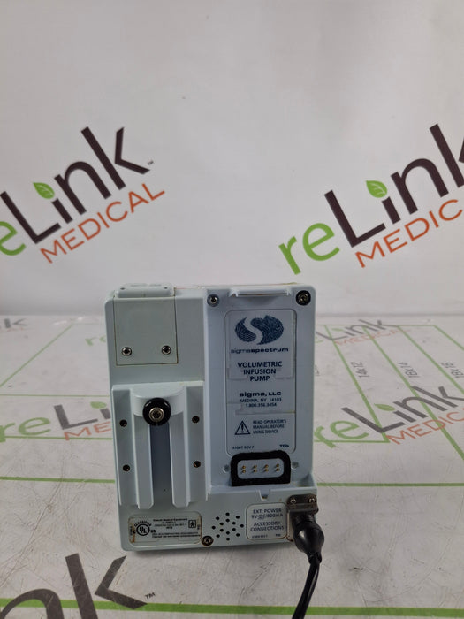 Baxter Sigma Spectrum w/Non Wireless or No Battery Infusion Pump