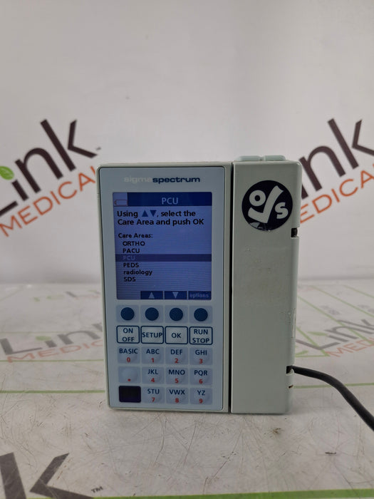 Baxter Sigma Spectrum 6.05.13 without Battery Infusion Pump