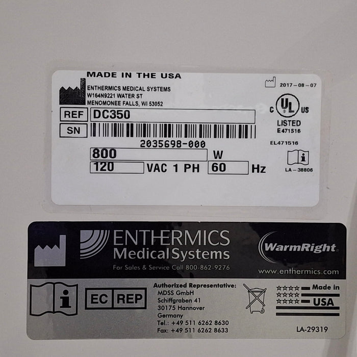 Enthermics DC350 Blanket Warmer