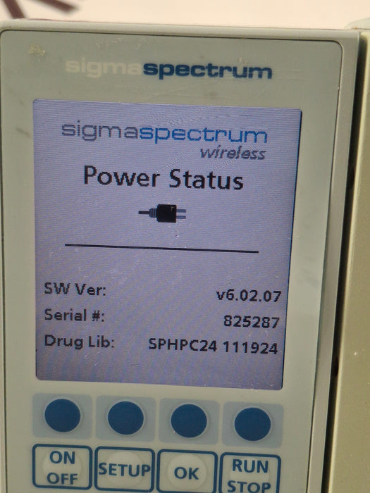 Baxter Sigma Spectrum 6.02.07 without Battery Infusion Pump