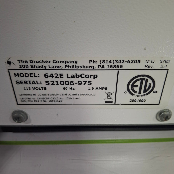 Drucker Diagnostics Horizon Mini E   642E Centrifuge