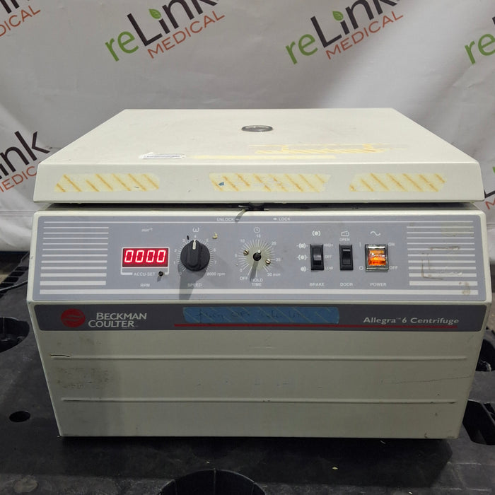 Beckman Coulter Allegra 6R Refrigerated Benchtop Centrifuge