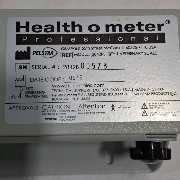 Health O Meter 2842KL Large Platform Scale