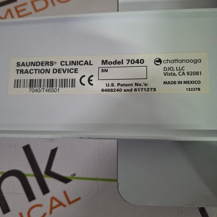 Chattanooga Group 7040 Saunders Clinical Traction Device