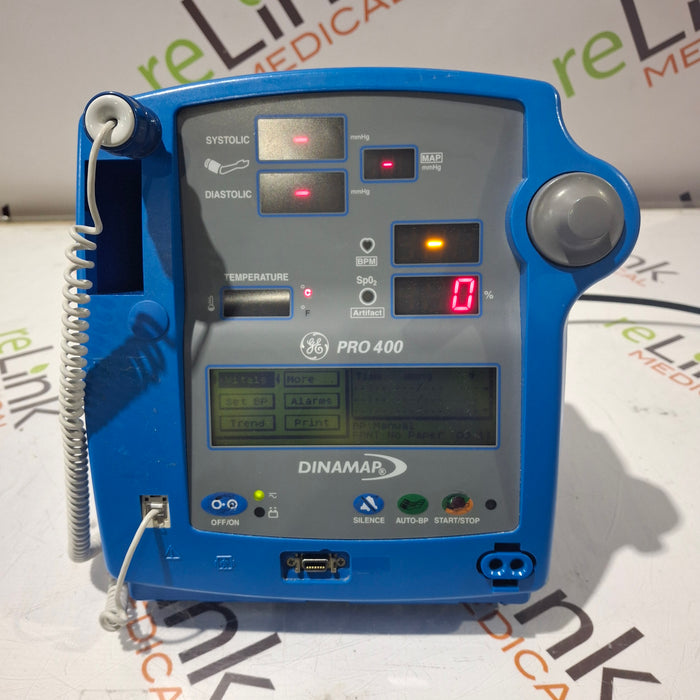 GE Healthcare Dinamap Pro 400 Vital Signs Monitor
