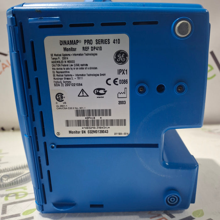 GE Healthcare Dinamap Pro 400 Vital Signs Monitor