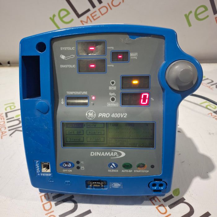GE Healthcare Dinamap Pro 400V2 Vital Signs Monitor
