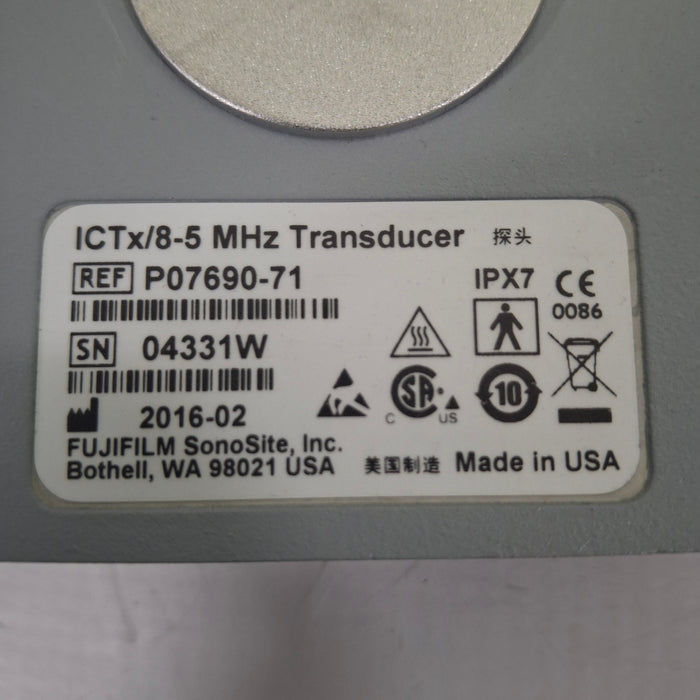 Sonosite ICTx/8-5 MHz Transvaginal Transducer
