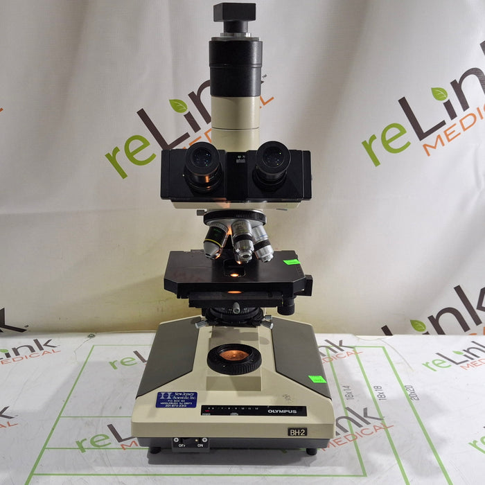 Olympus BH-2 Trinocular Microscope