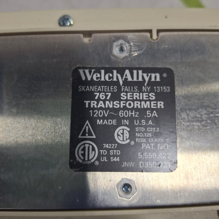 Welch Allyn 767 Otoscope/Ophthalmoscope Wall Tranformer